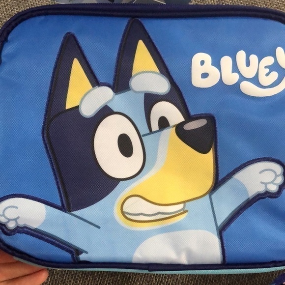 Moose Bluey Kids Lunch Box Lunch Bag Blue - Picture 12 of 16
